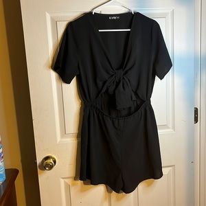 NWOT Black Romper